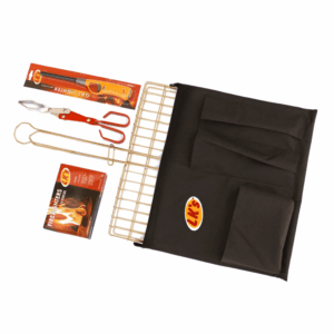 107-20 lks mild steel braai set