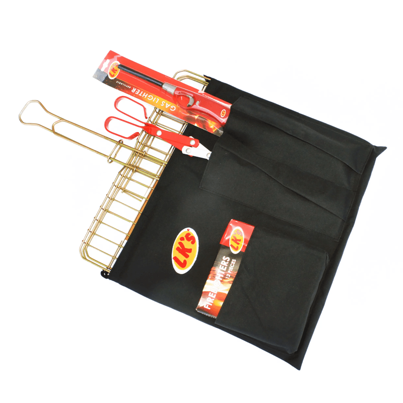 107-24 - lks sliding handle braai set
