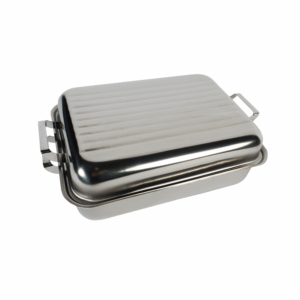 118-10 Medium Stainless Steel Roaster