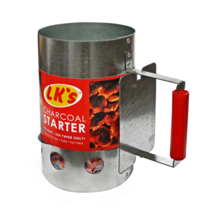 124-10 charcoal starter galvanized