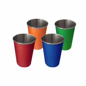 126-25 Colour Tumblers SS Assorted