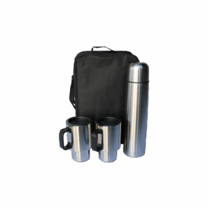 126-46 Flask with 2 cups and bag gift set
