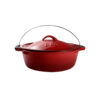 145/21 - LK's Bake Pot Red Enamel No. 12