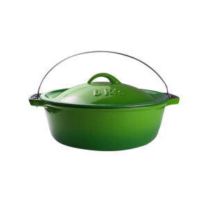 146/21 – LK’s Bake Pot Green Enamel No. 12