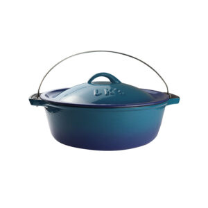 147/21 - LK's Bake Pot Blue Enamel No. 12