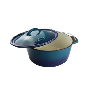 147/21 - LK's Bake Pot Blue Enamel No. 12 - 2