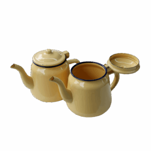225-059 Enamel Coffee Pot Set