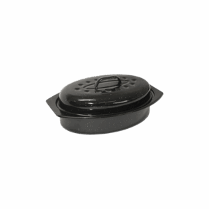 118-16 Small Enamel Oval Casserole