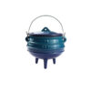 147/3 - LK's Pot Blue Enamel (3-Leg) 1/4