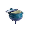 147/3 – LK’s Pot Blue Enamel (3-Leg) 1/4