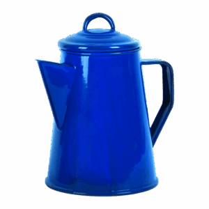 225-301 Blue Enamel Coffee Pot