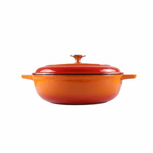 160-040 - orange casserole dish 1