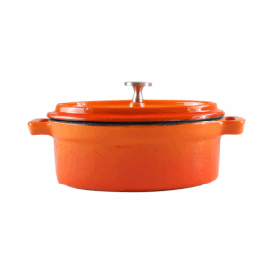 160-100 - orange oval ramekin 1