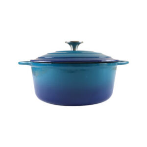 160/013 - Blue Round Casserole