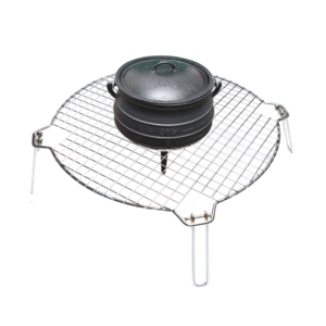107-36 campfire grid & potjie stand