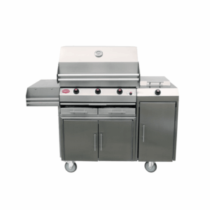 700-003 - Zodiac mobile 3-burner front view closed
