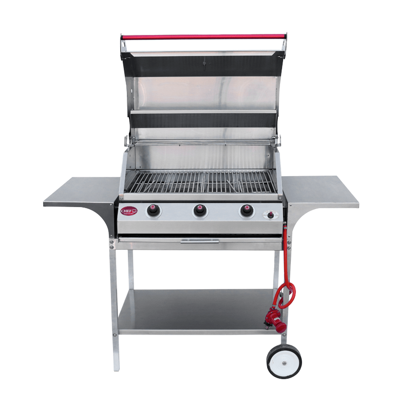 700-013 - Chef 3 burner Octane open