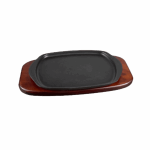 Best Duty Steak Plate + Wooden Base
