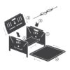 Fire Pit Braai (Flat Pack) (M/S) - Image 5
