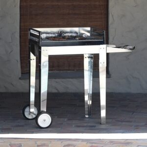 113/53 - Mobile Braai 630 - Stainless Steel 2