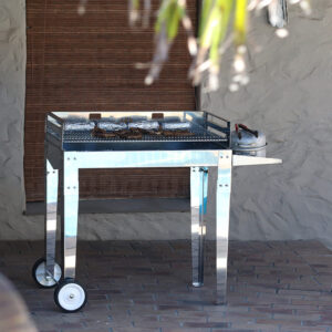 113/54 - Mobile Braai 830 - Stainless Steel 1