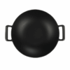 160/156 - Chef Wok with D/Handle – Matt Black 1