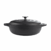 160/046 - Chef Round Dish - Matt Black