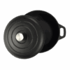 160/046 - Chef Round Dish - Matt Black - Image 3