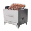 115/12 - Compact Charcoal Rotisserie Braai S/S