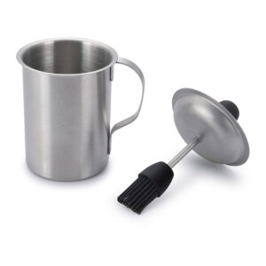 Basting Jug with lid & brush | LK's Braai & Accessories