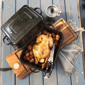 Alternative view of Rectangular Roaster - Medium (Enamel)