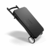 Folding table with black wheels - 905301