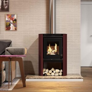 150/013 - METAVILA FIREPLACE 690 GRAPHITE RED Lifestyle