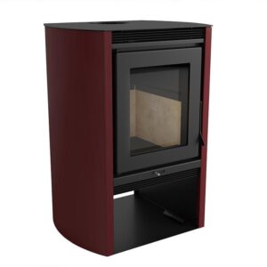 150/015 - METAVILA FIREPLACE 880 GRAPHITE RED